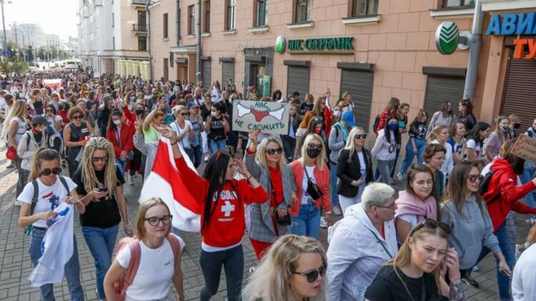 Протесты в Минске 13 сентября. Фото TUT.by