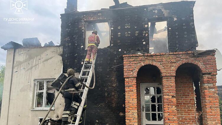 Последствия ракетного удара по Купянску 