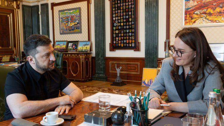 Президент висуває на прем’єра Юлію Свириденко. Фото: president.gov.ua