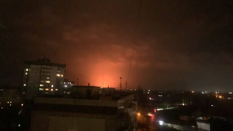 Удар по Кривому Розі. Фото: Телеграм