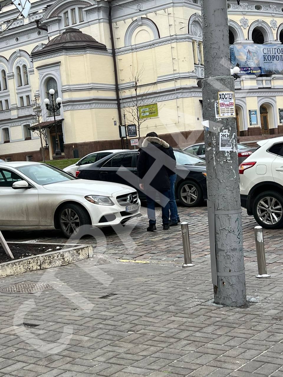 Нардеп Егор Чернев попал в ДТП в Киеве 29 декабря