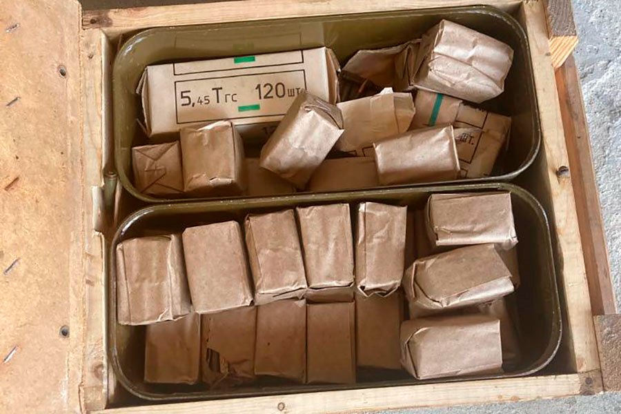 Обнаруженные схроны на границе Украины и Беларуси. Фото: facebook.com/lutskngu1141