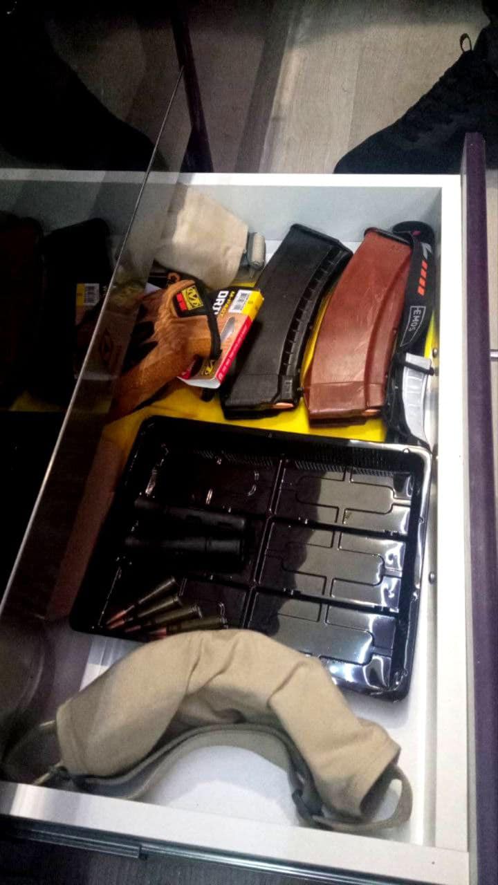 Изъятое оружие