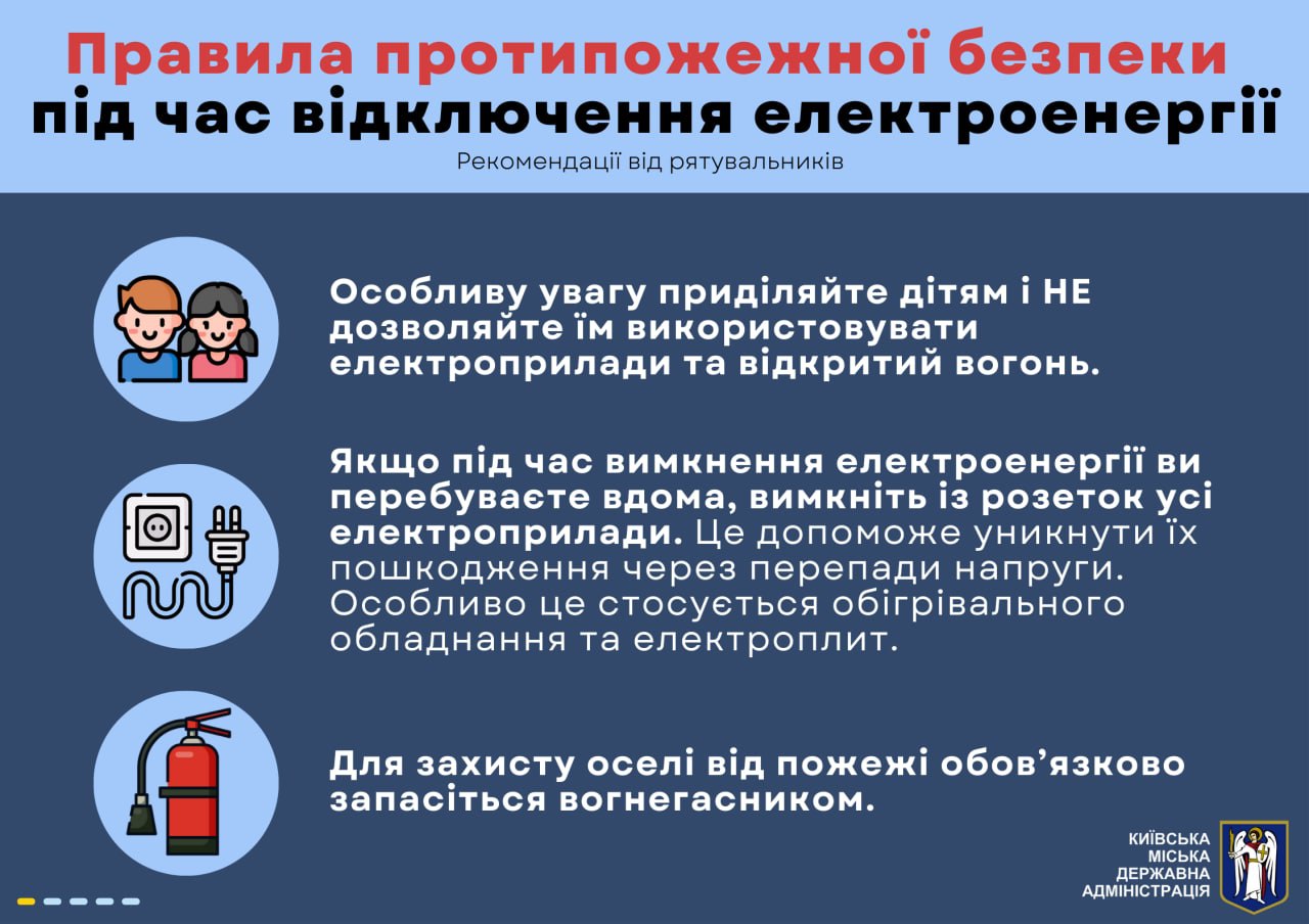  КГГА обнародовали правила противопожарной безопасности 