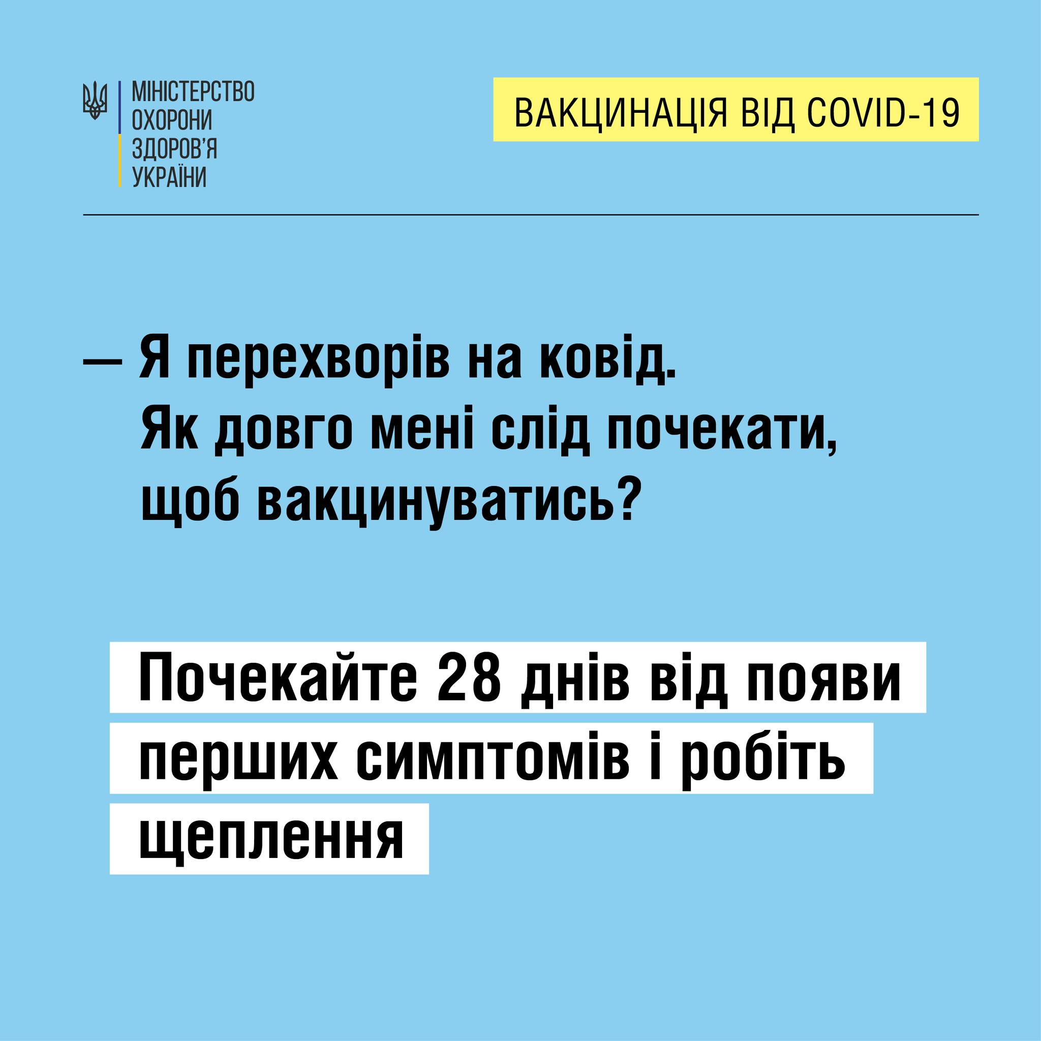 вакцинация в Украине