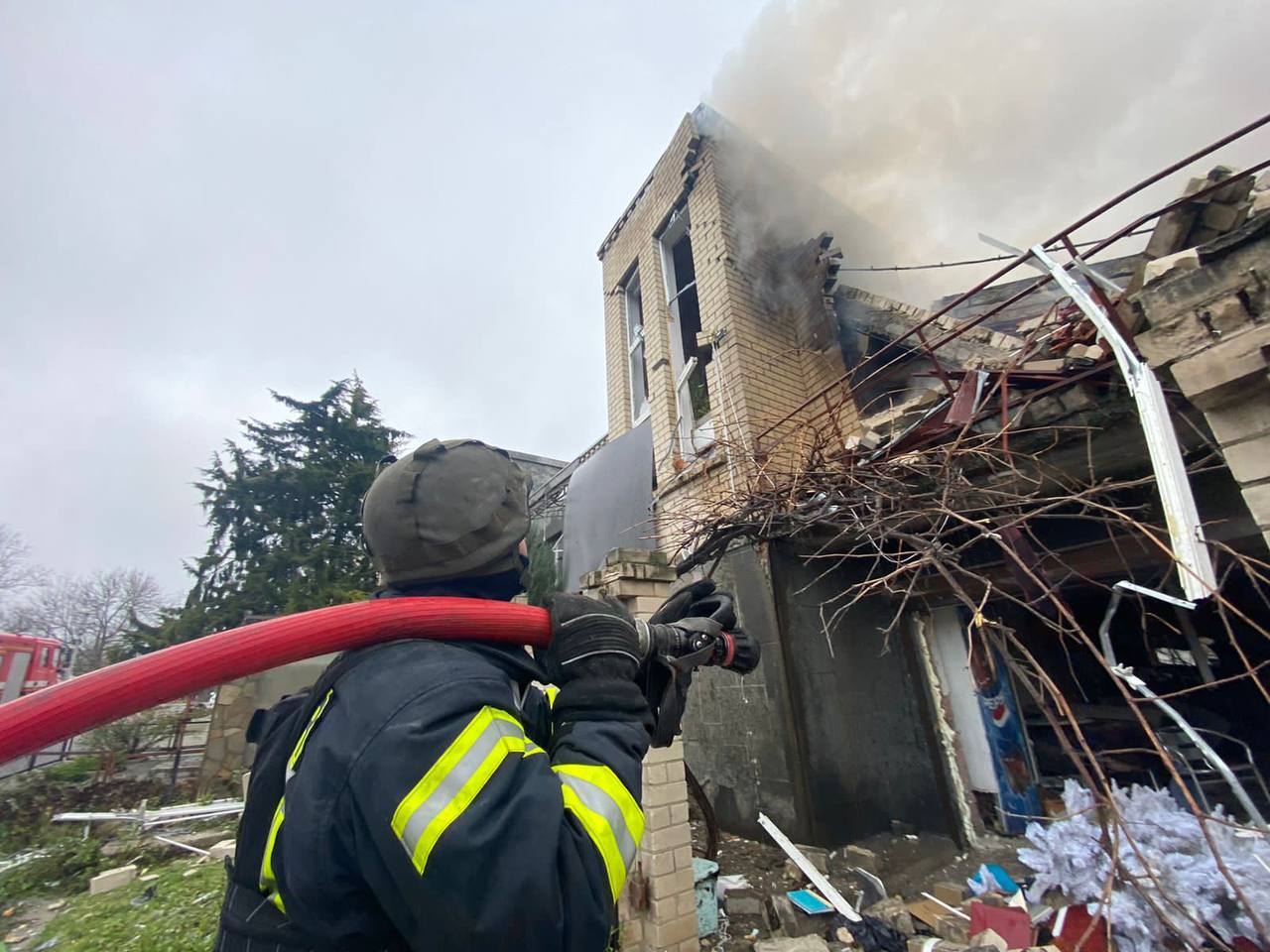 В Херсоне обстреляли микрорайон Военка