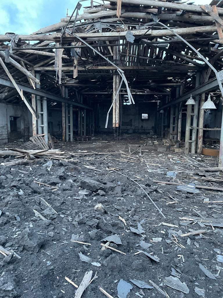 Последствия обстрела Донецкой области. Фото: t.me/pavlokyrylenko_donoda