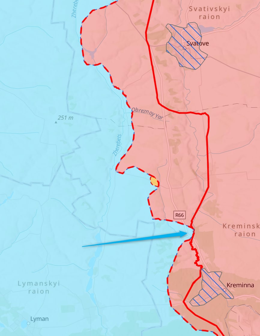 карта боевых действий