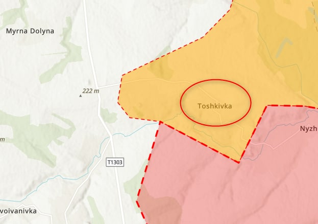 над Метелкино в Северодонецке утерян контроль