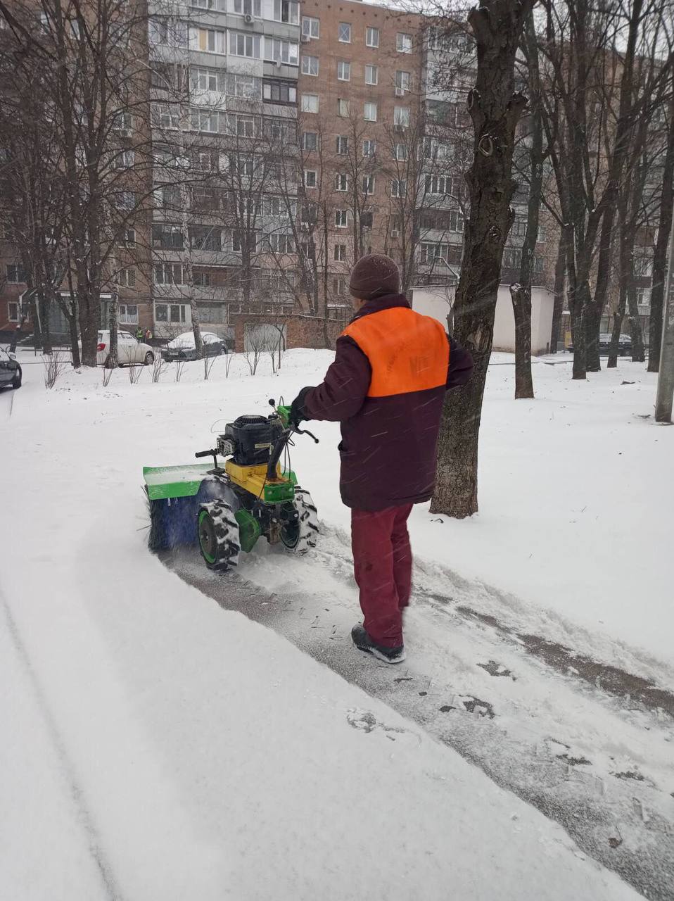 уборка снега в Харькове