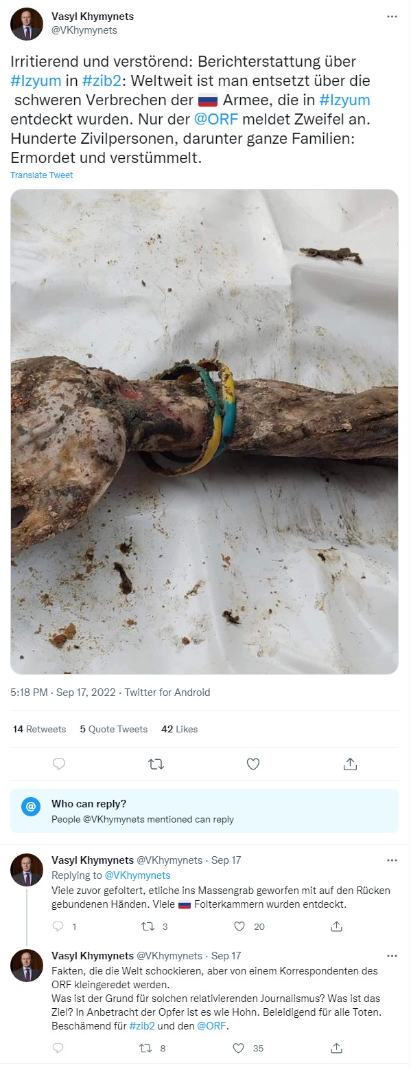 Скриншот из Таиттера Василия Химинеца