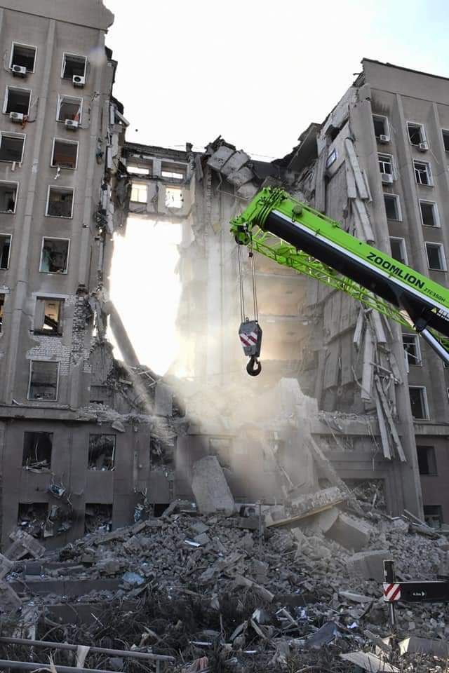 Сколько человек погибли в Николаеве после удара по зданию ОГА