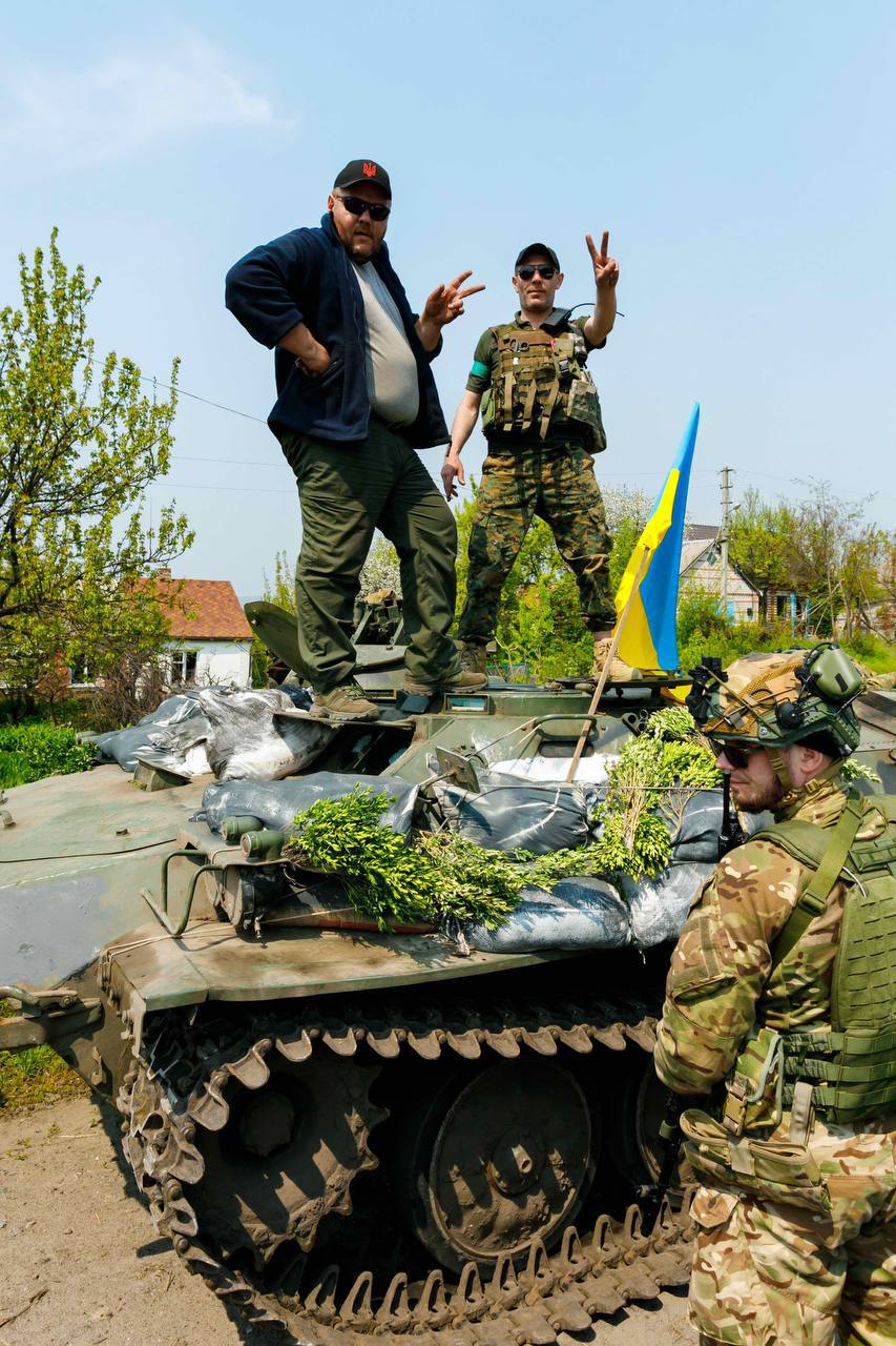 Фото из Циркунов после освобождения