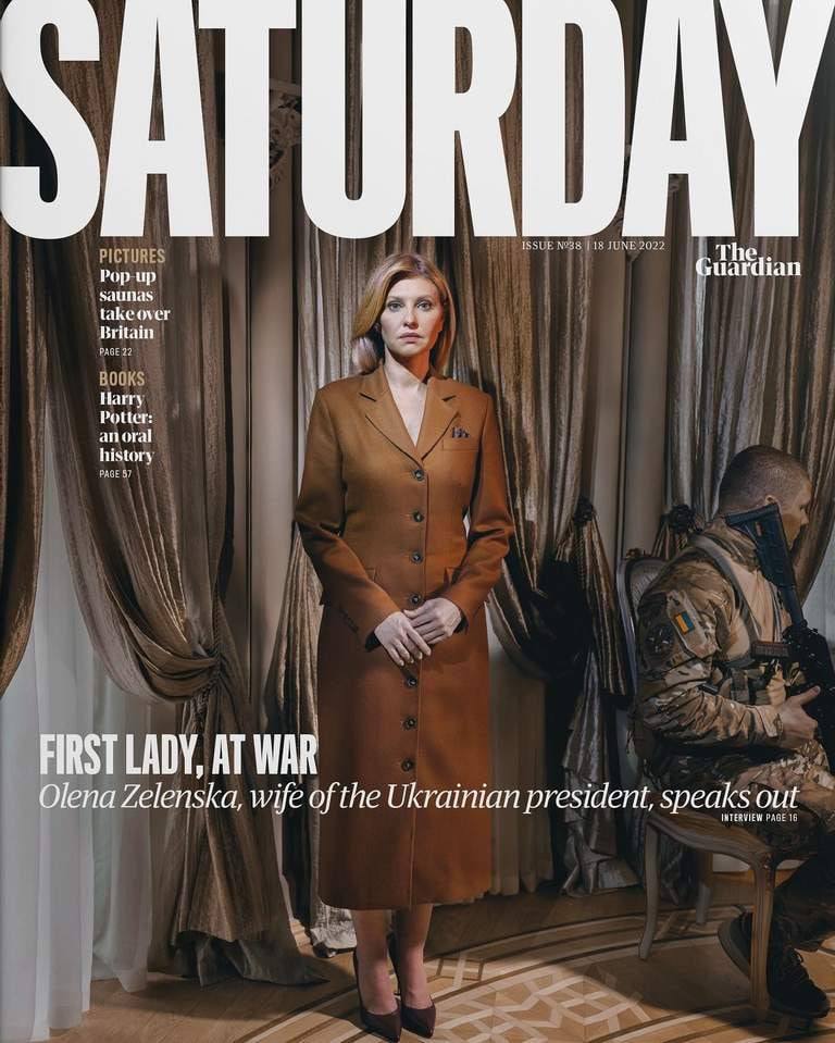 Фото Зеленской в Офисе президента