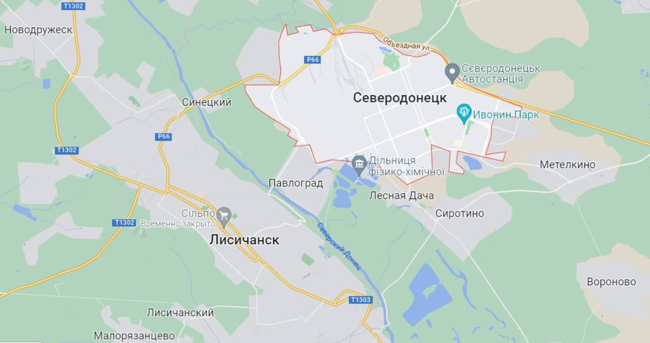 В Северодонецке идут бои в городской застройке