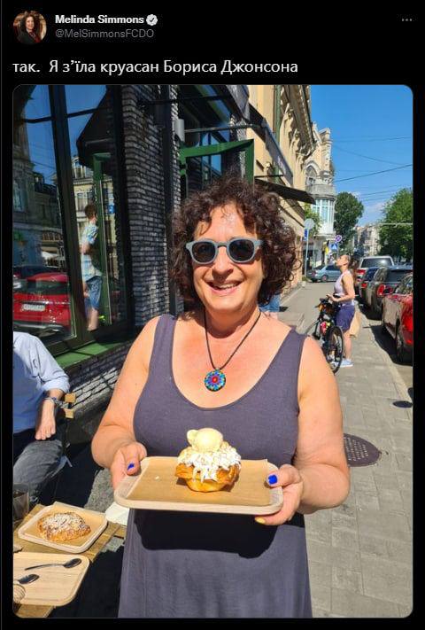 Скриншот из Твиттера Мелинды Симмонс