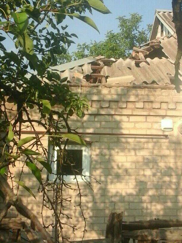 Фото последствий обстрела Славянска 1 июля 2022 года