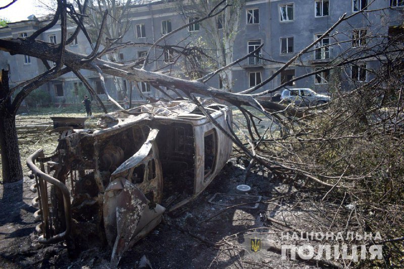 Последствия ракетного удара по Краматорск