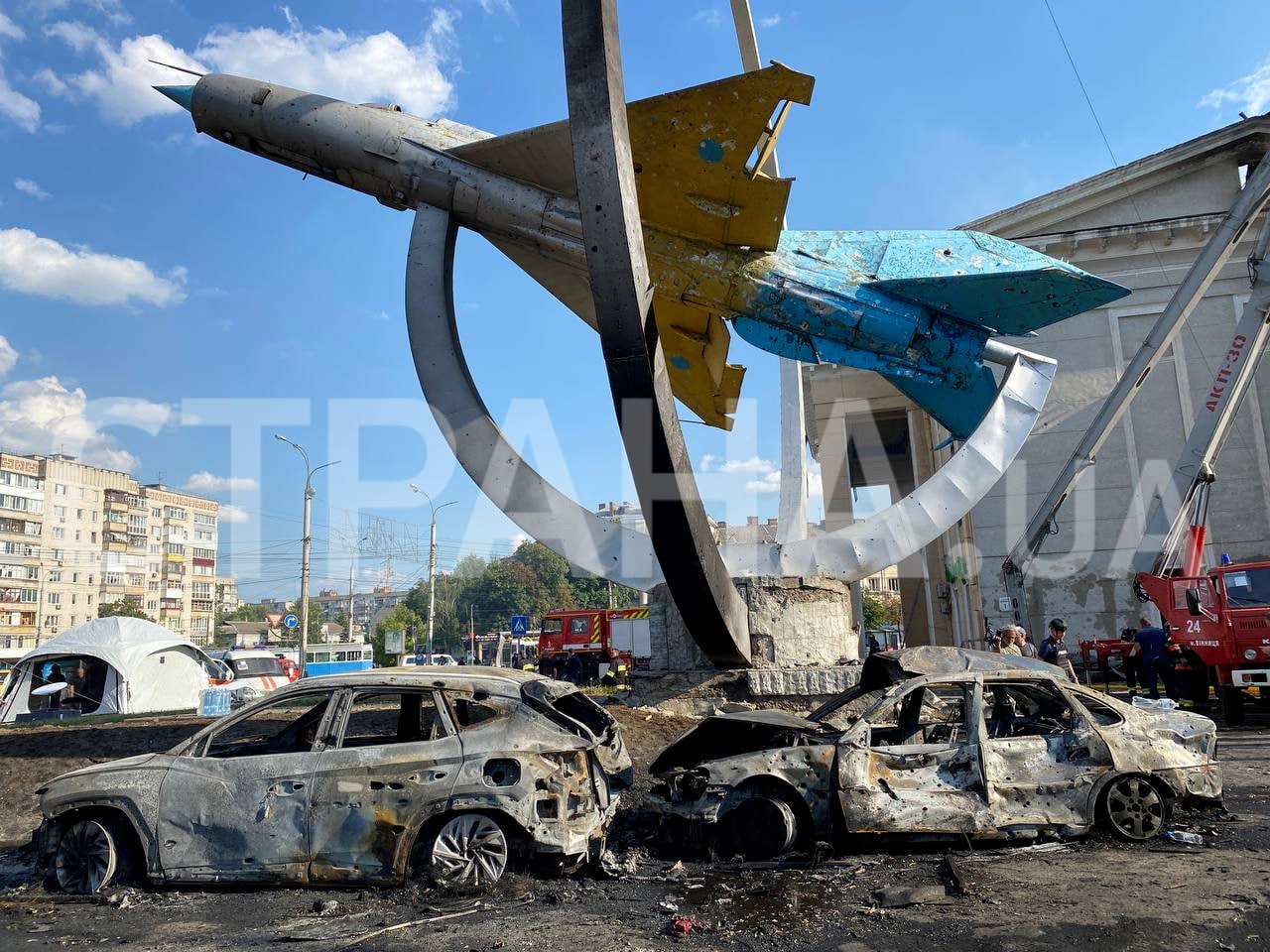 Последствия удара по Виннице, фото 5