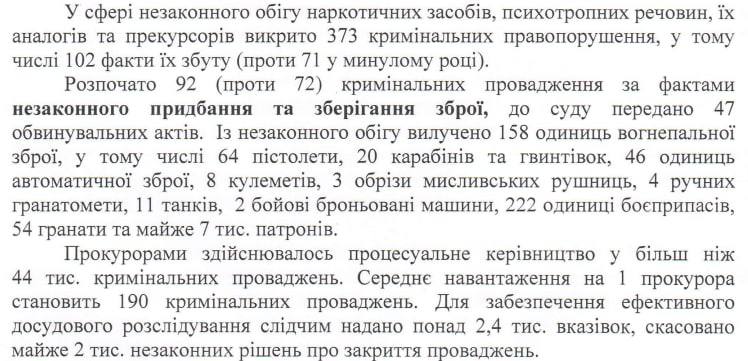 У жителей Полтавской области изъяли 11 танков