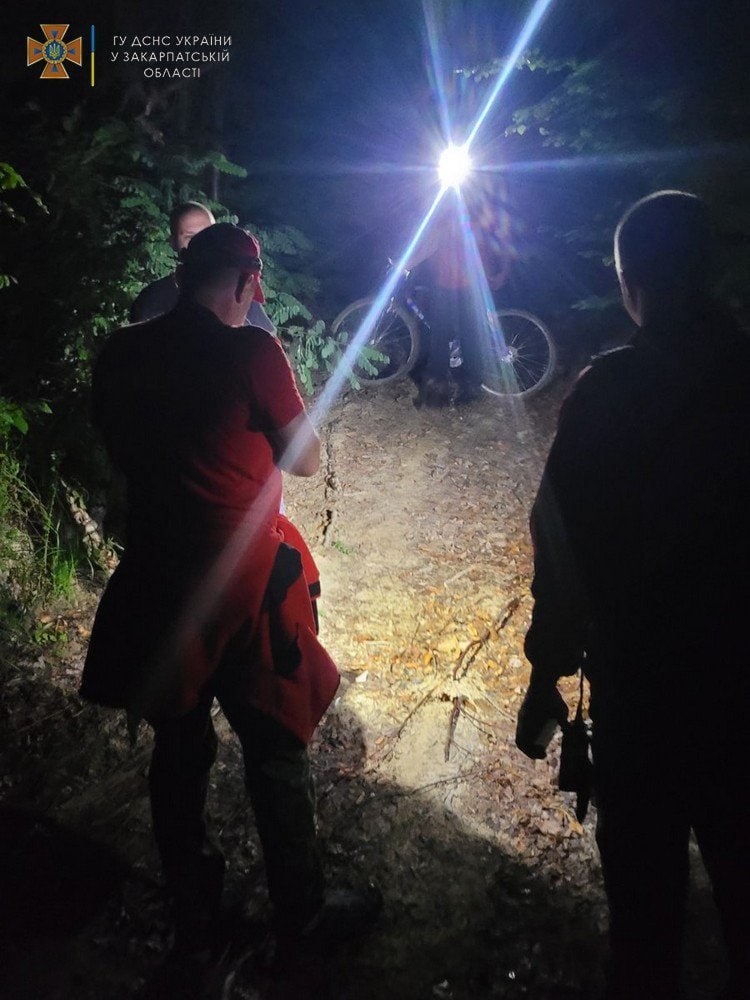 Велосипедист отправил спасателям свои координаты, чтобы его смогли быстрее найти