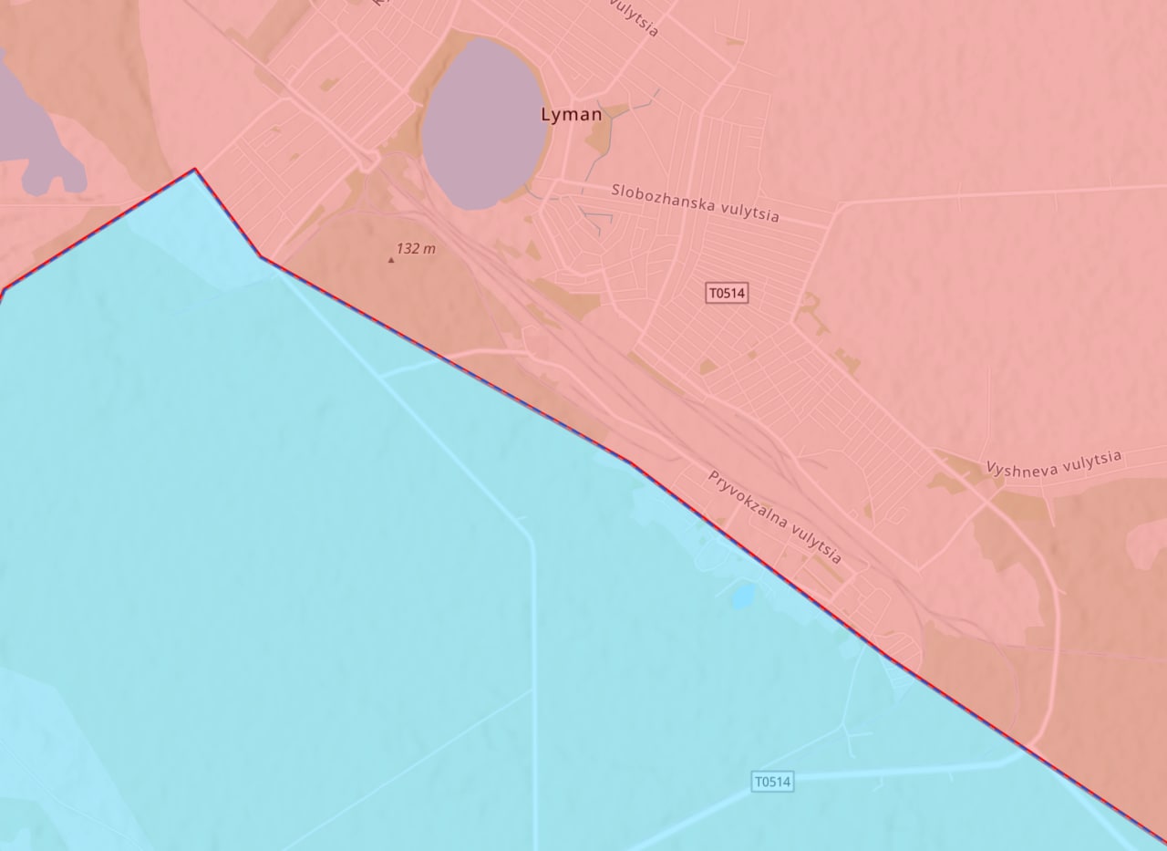 Карты боевых действий в Украине