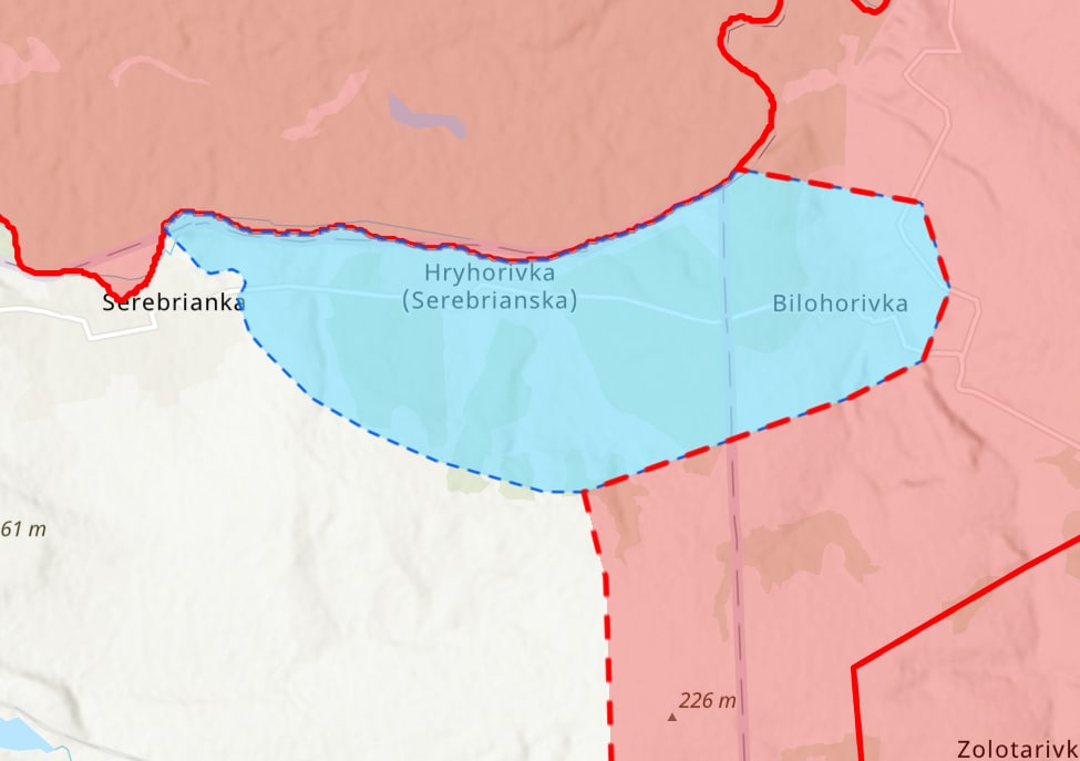 Карты боевых действий в Украине