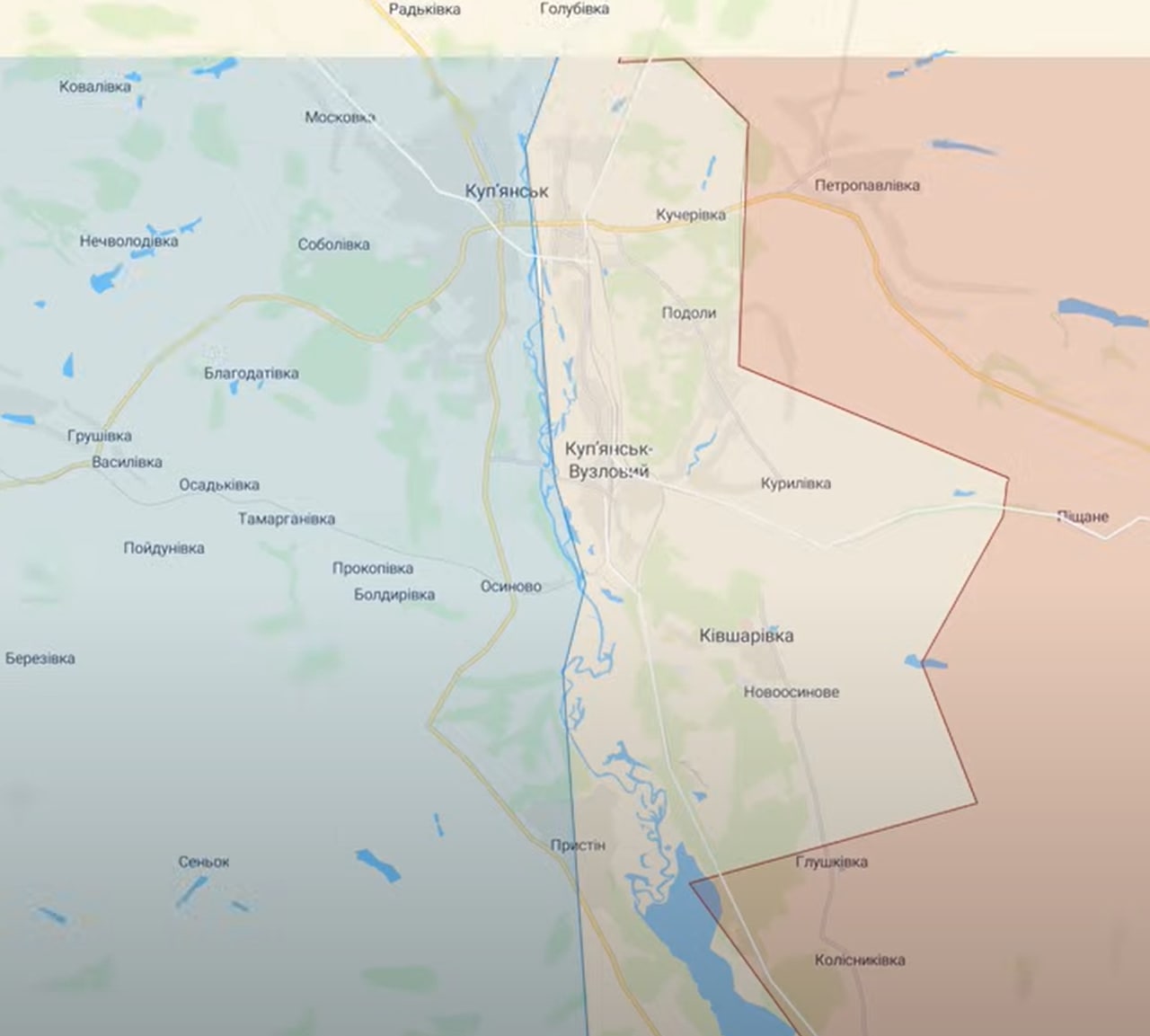 ВСУ продвинулись на Осколе и в районе Боровой