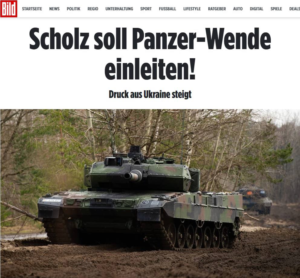 Издание Bild пишет о том, что после успешного украинского наступления в Харьковской области в Германии и за ее пределами растет политическое давление на канцлера Олафа Шольца для предоставления Украине тяжелого вооружения немецкого производства