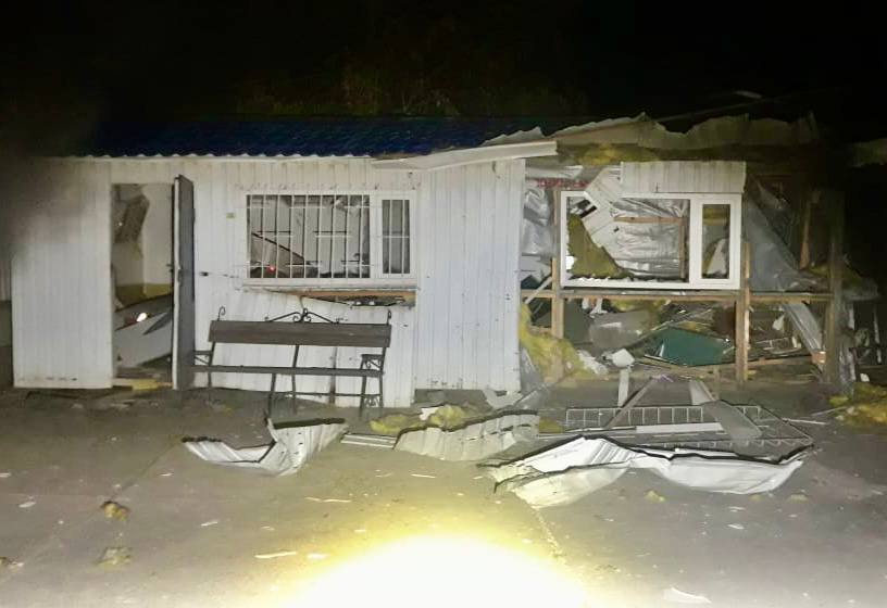 Обстрел Никополя 16 октября