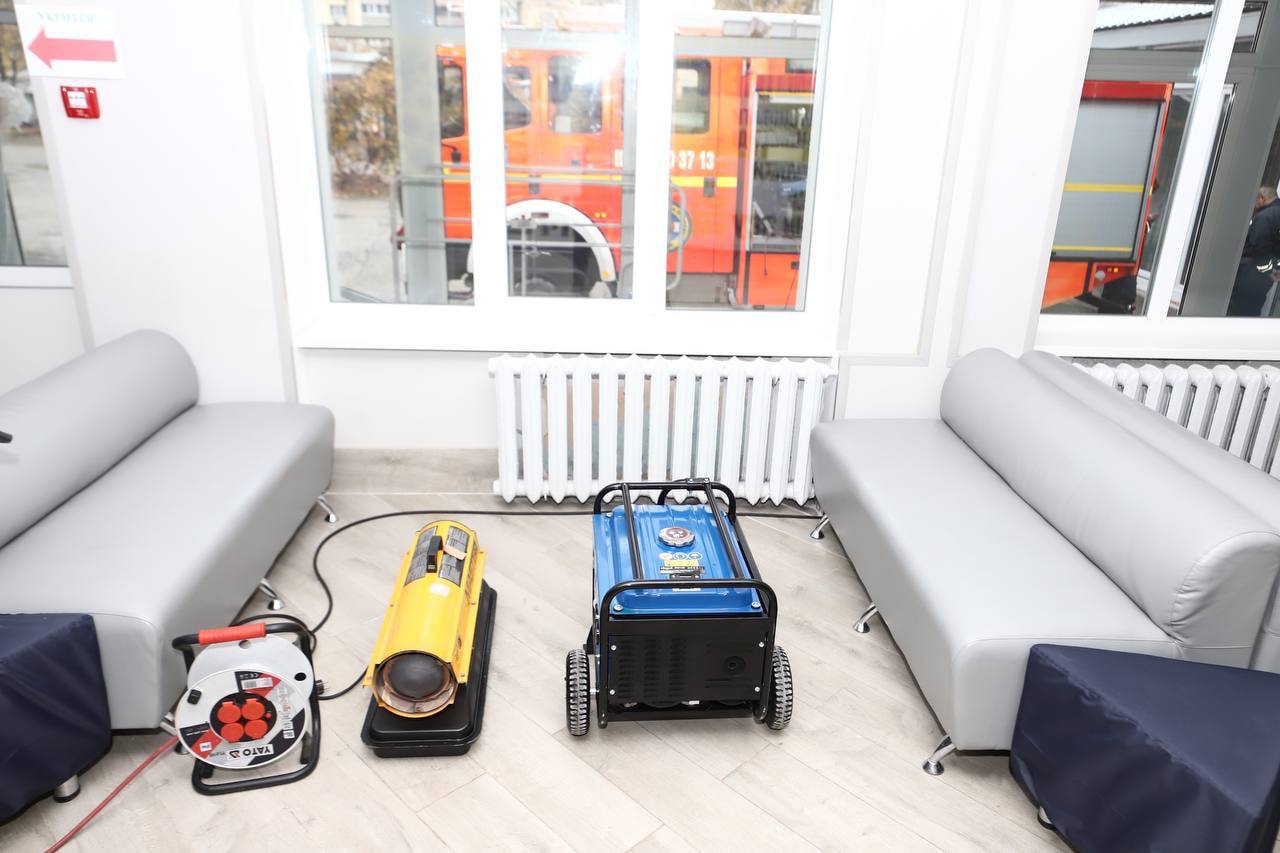 Пункты обогрева в Киеве