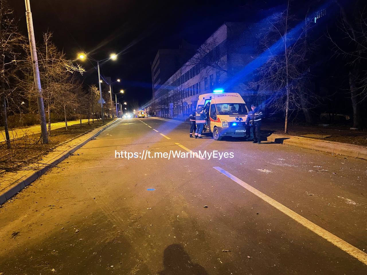 Донецк после обстрела, фото 1