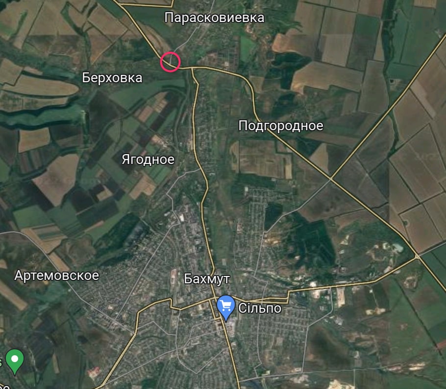 Появилась информация о подрыве путепровода в Бахмуте