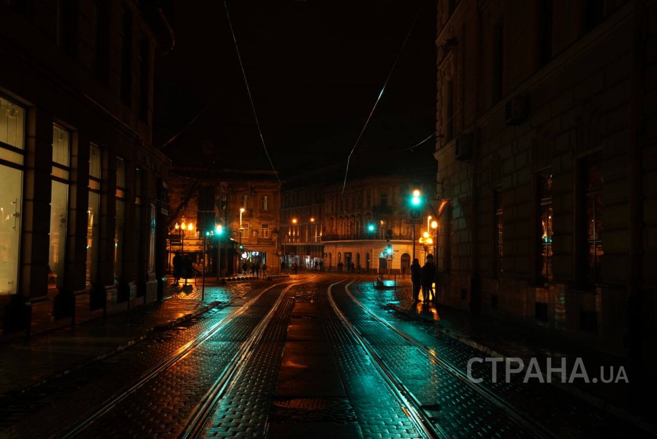 Блэкаут во Львове