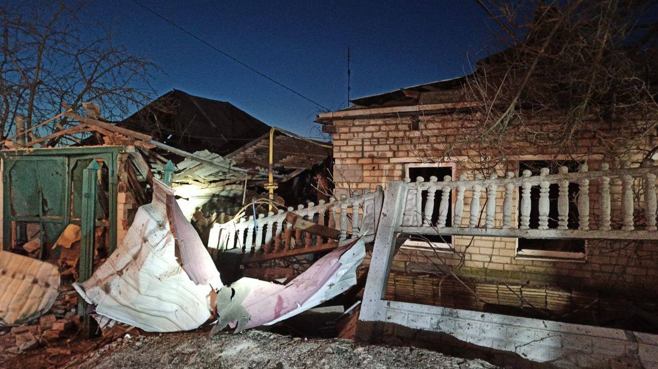 Последствия атаки на Павлоград