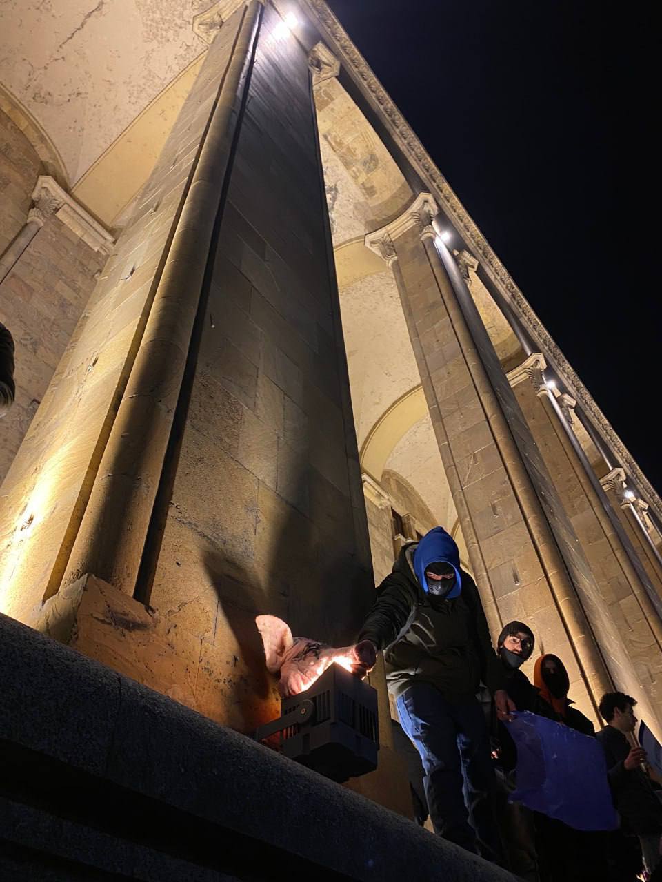 Протесты в Грузии