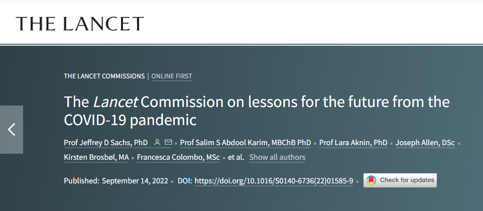 Медицинский журнал Lancet написал, что нельзя исключать лабораторный характер возникновения Covid-19