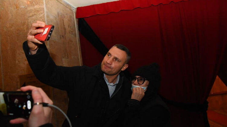 Кличко и селфи