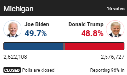 Мичиган выборы