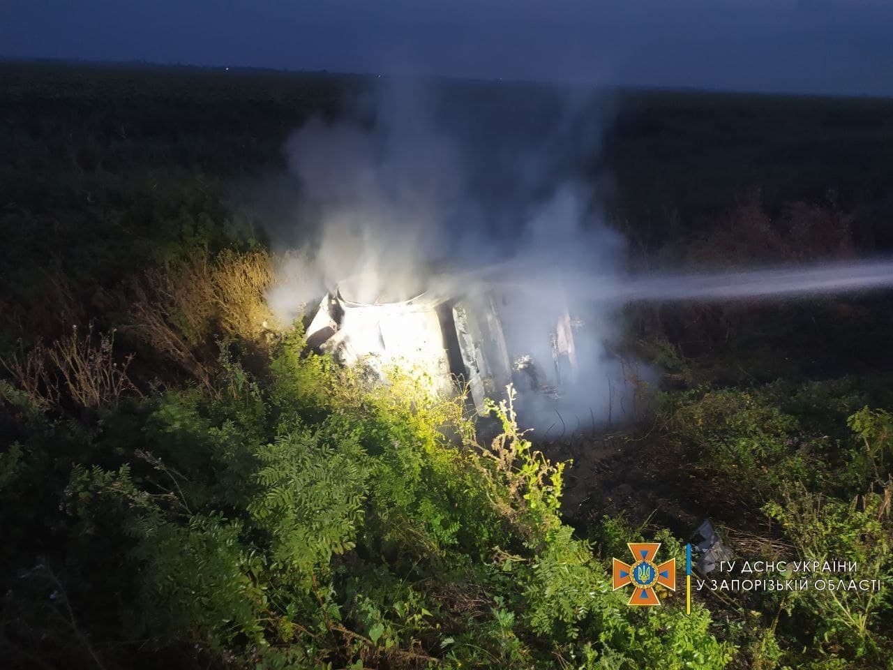 в ДТП под Запорожьем погибла семья с тремя детьми