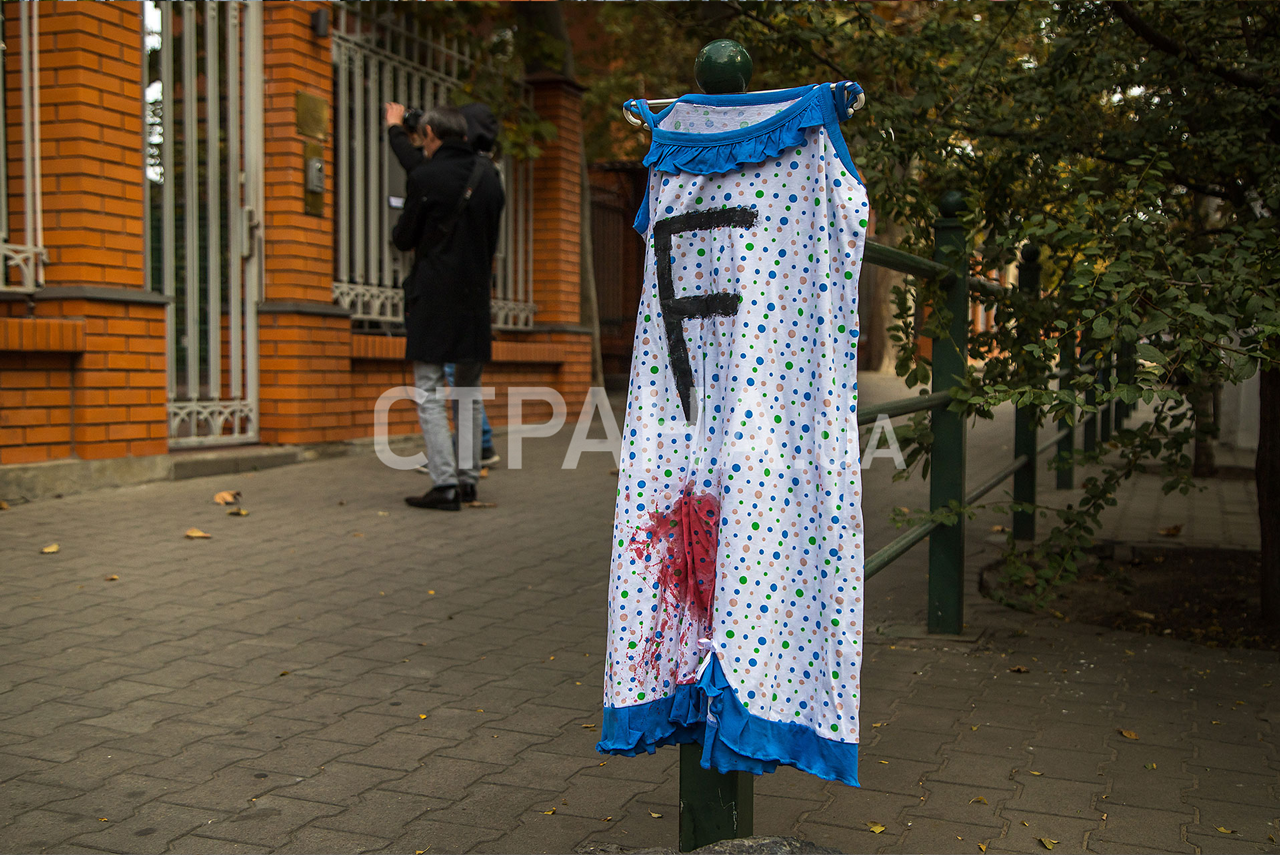 Акция Фемен в Одессе. Фото: Страна