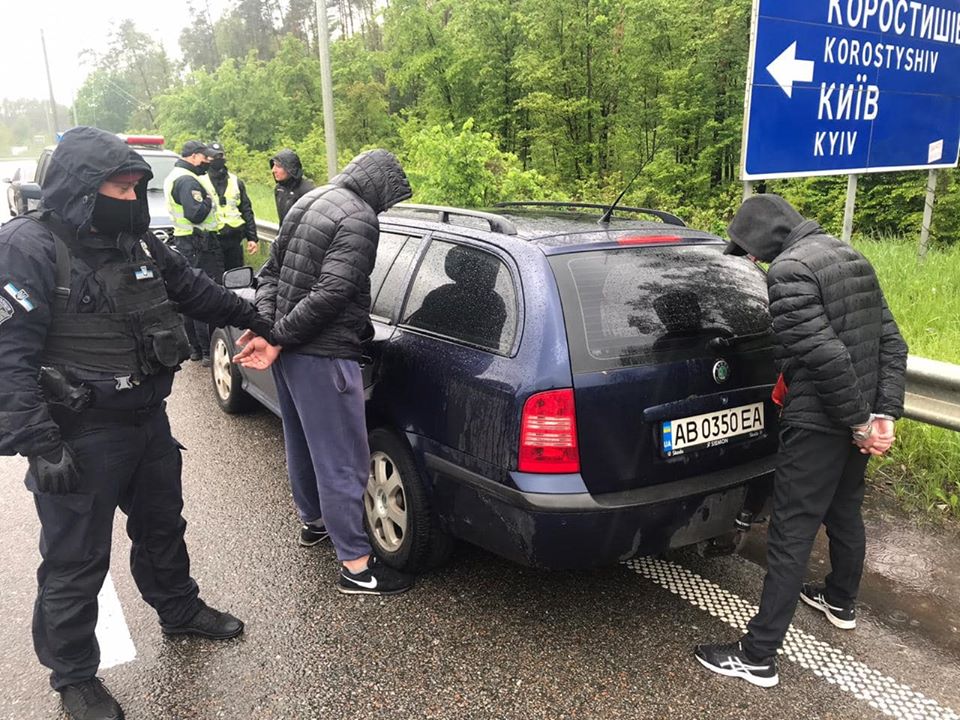 В Житомирской области задержали участников перестрелки в Броварах. Фото: Антон Геращенко