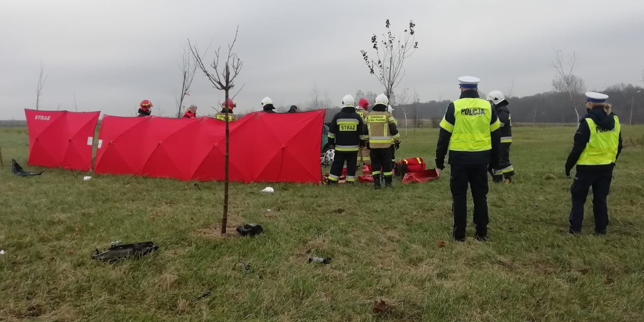 В Польше в ДТП погибли двое украинцев. Фото: Полиция Польши