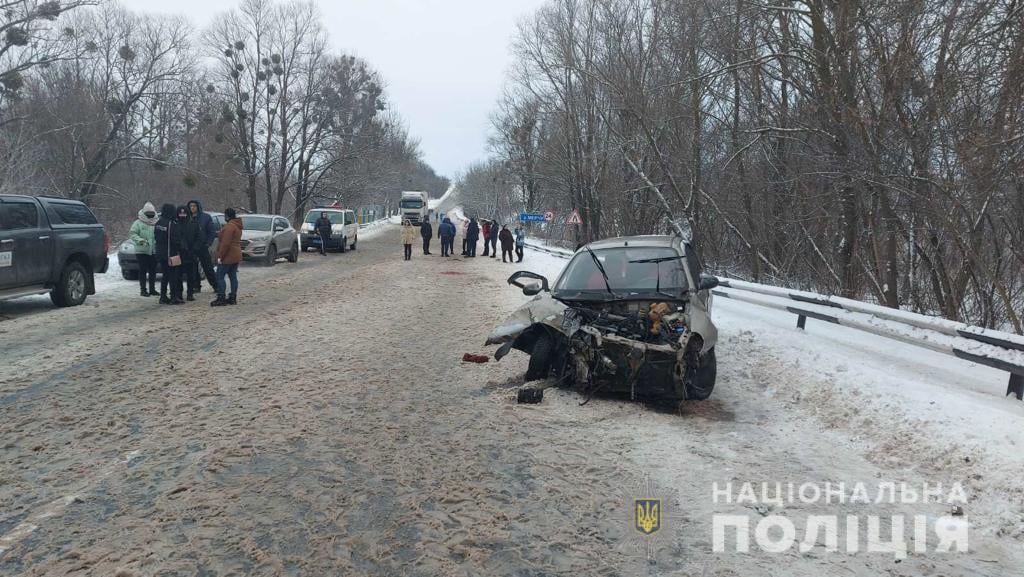 Смертельное ДТП под Харьковом. Скриншот www.facebook.com/police.kharkov 