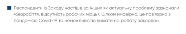 Проблемы в Украине, которые больше всего волнуют граждан. Скриншот uifuture.org