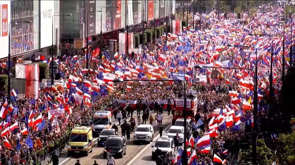 В Польше прошла акция протеста