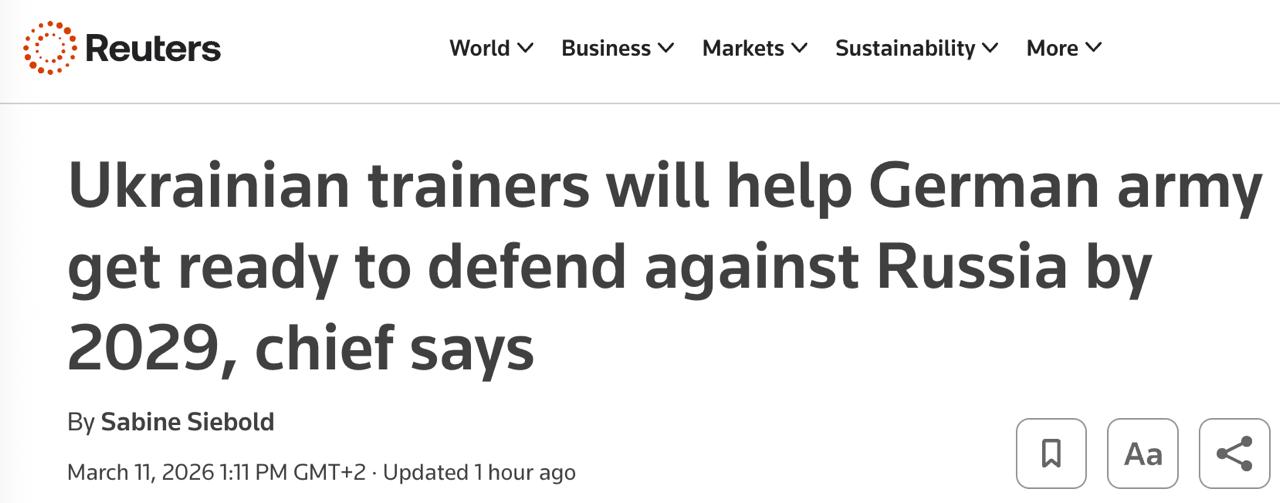 Знімок заголовка на reuters.com –