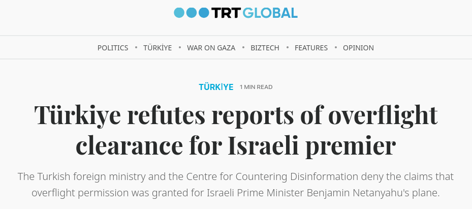 Знімок заголовка на trt.global